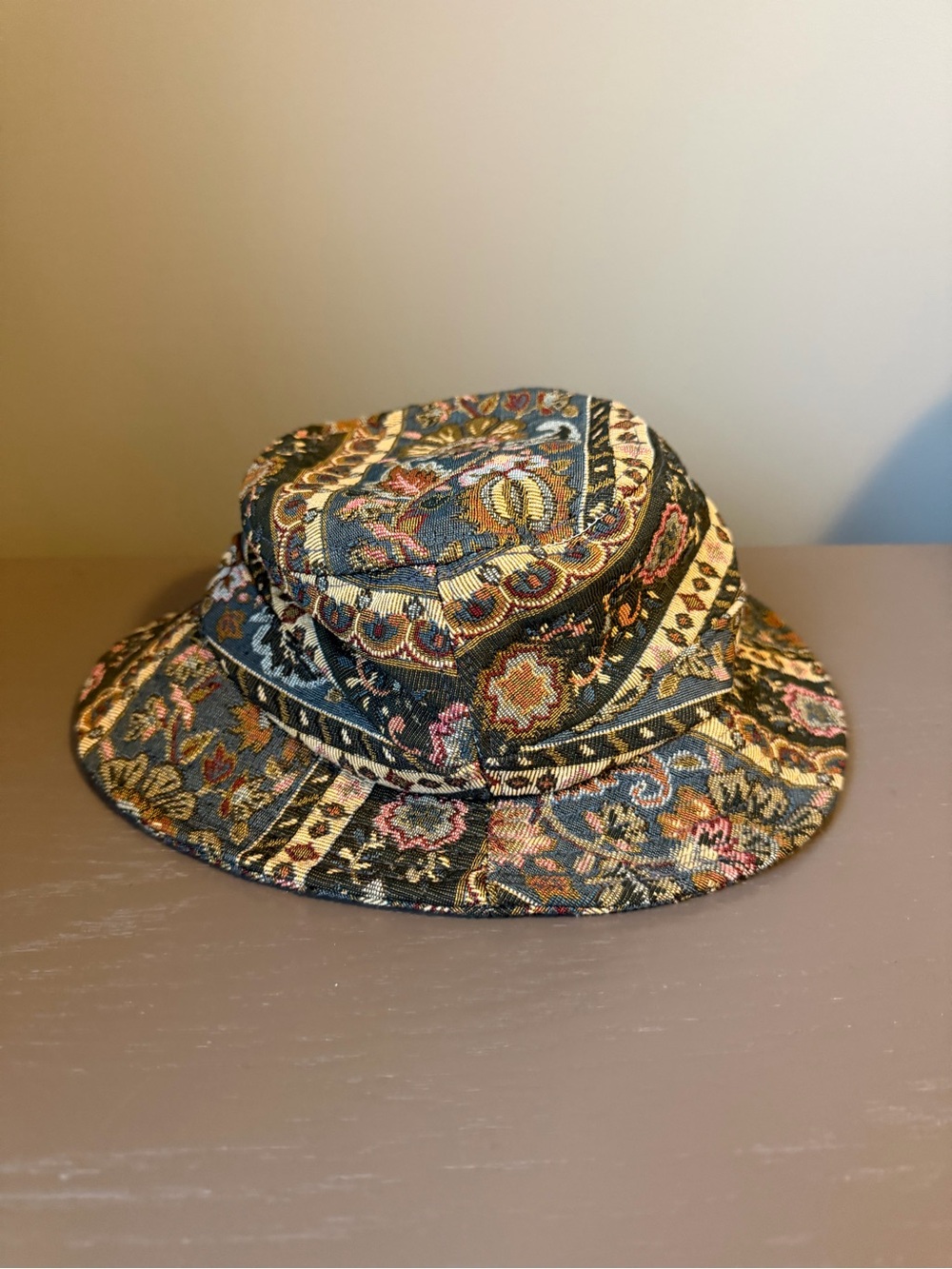 Vintage Tapestry Bucket Hat
